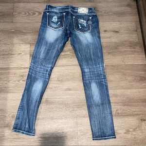 miss me distressed skinny jeans